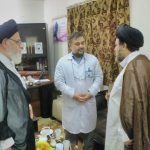گزارش تصویری عیادت نمایندگان بعثه آیت الله نوری همدانی از زائرین ایرانی در مکه مکرمه